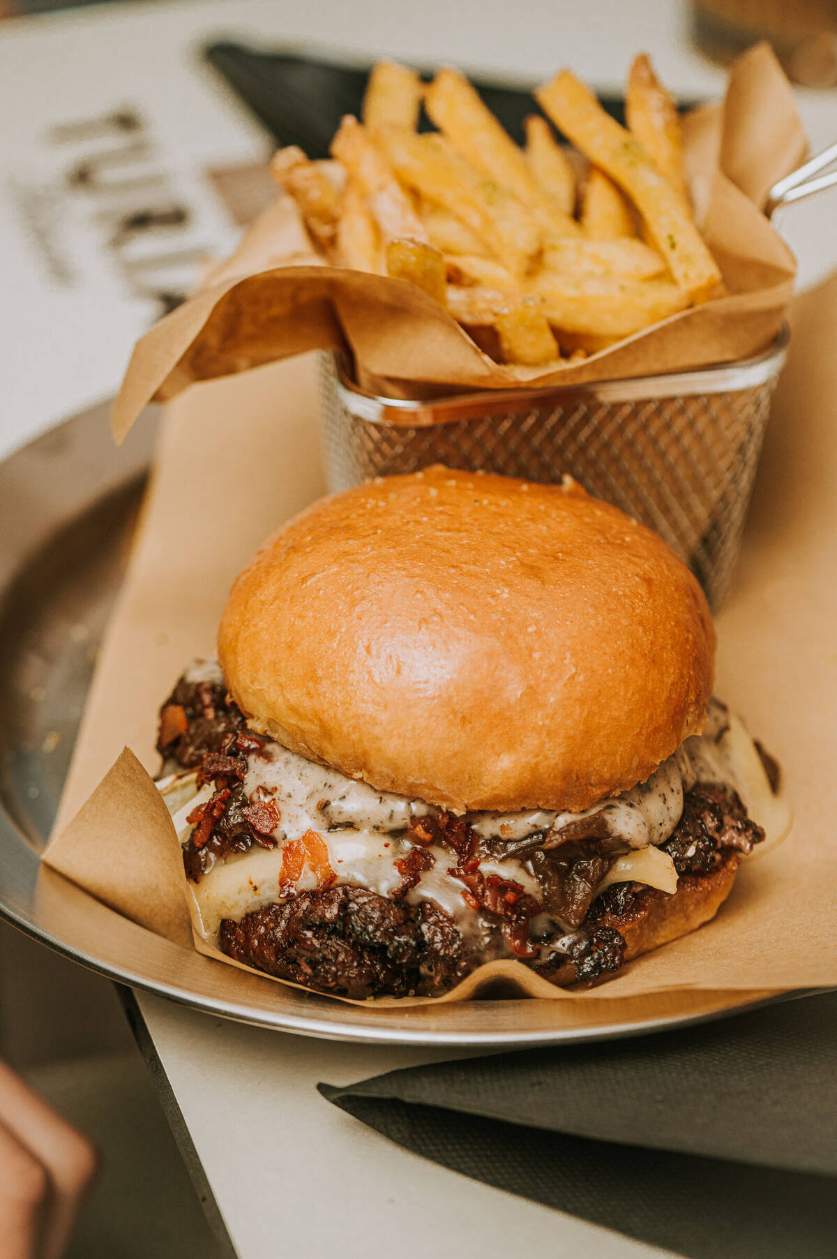 La Trufada, hamburguesa con trufa de Genials